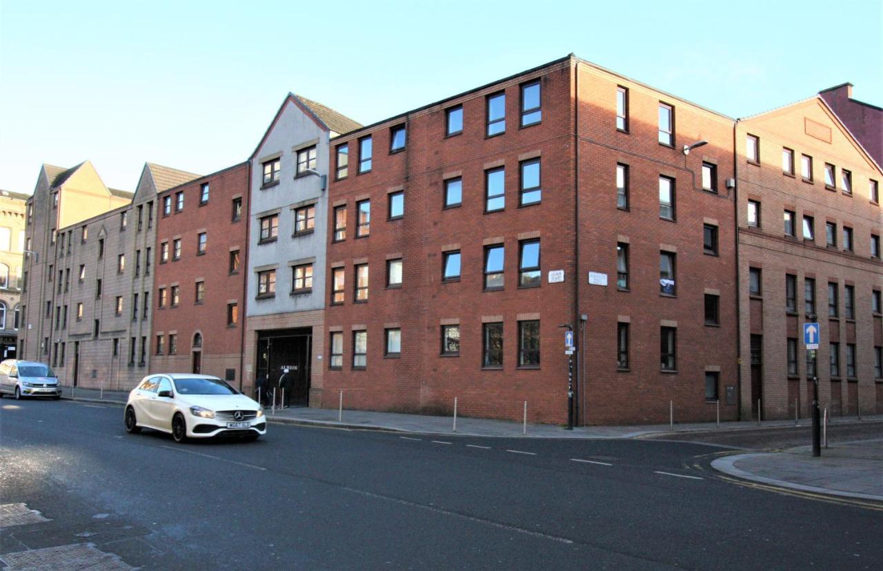 Bijou Merchant City Apartment With Parking Glasgow Bagian luar foto